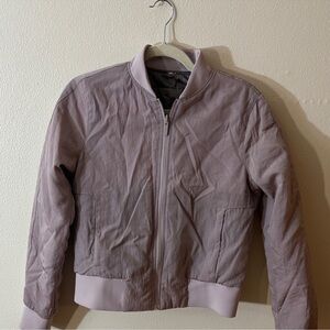 lululemon athletica Lavender Bomber Jacket